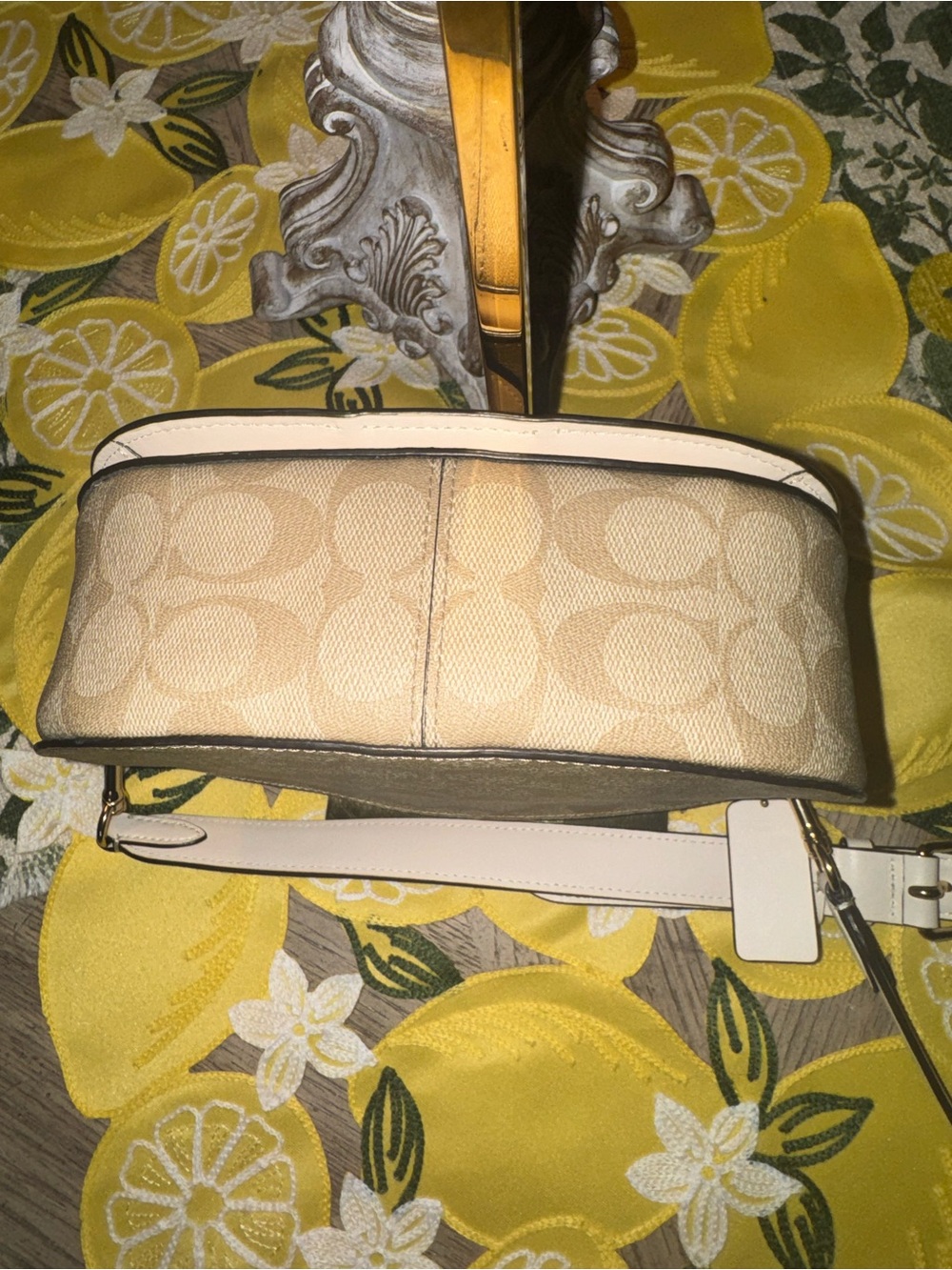 Like NEW Coach Georgie Saddle Crossbody or Clutch Removable & Adjustable Strap - Picture 12 of 15